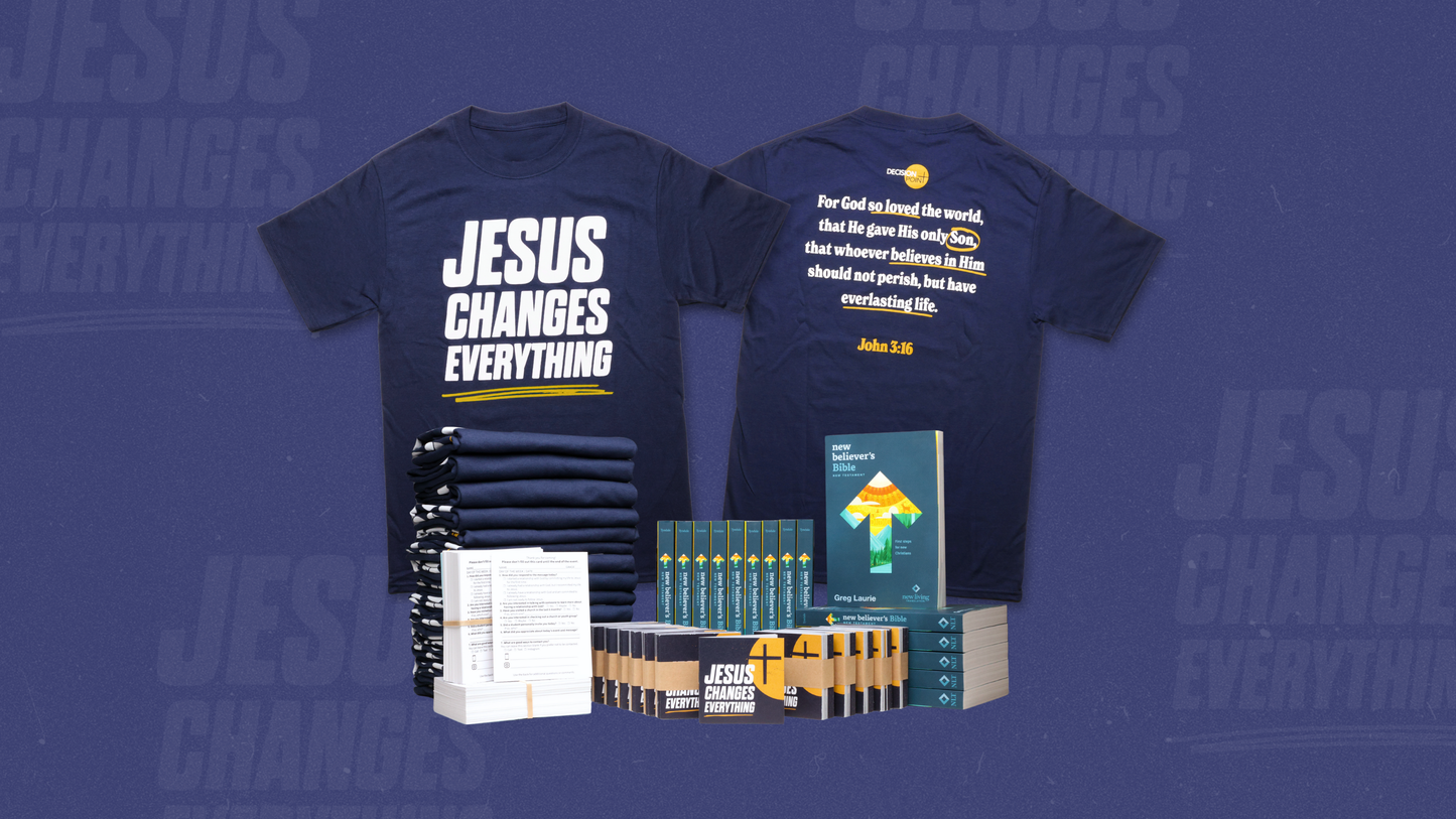 Outreach Kit: Jesus Changes Everything (FREE for students leading Outreach Weeks)