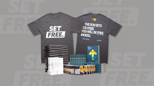 Outreach Kit: Set Free - Charcoal Grey (FREE for students leading Outreach Weeks)